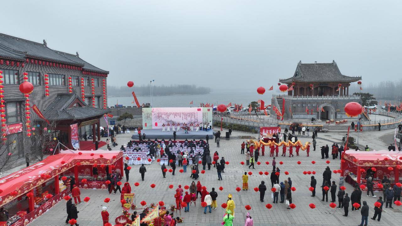 2024春节山东乡村文化旅游节(郯城)开幕_马头镇_土特产_古镇