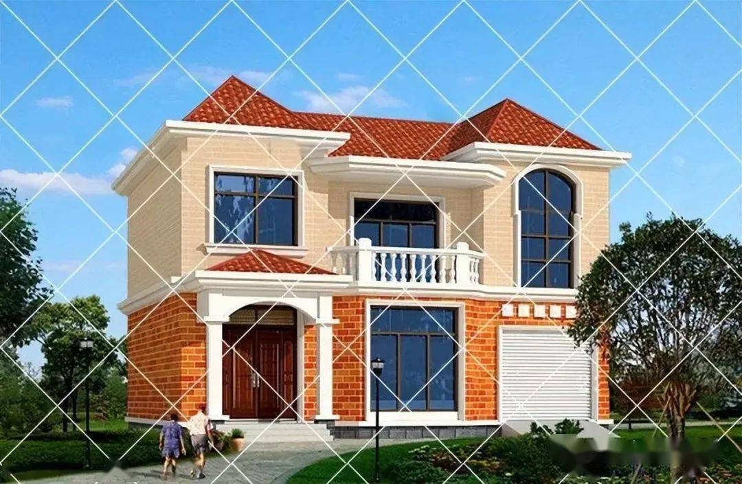 18万左右也能回老家建好房,28套18万建小二层农村自建房别墅