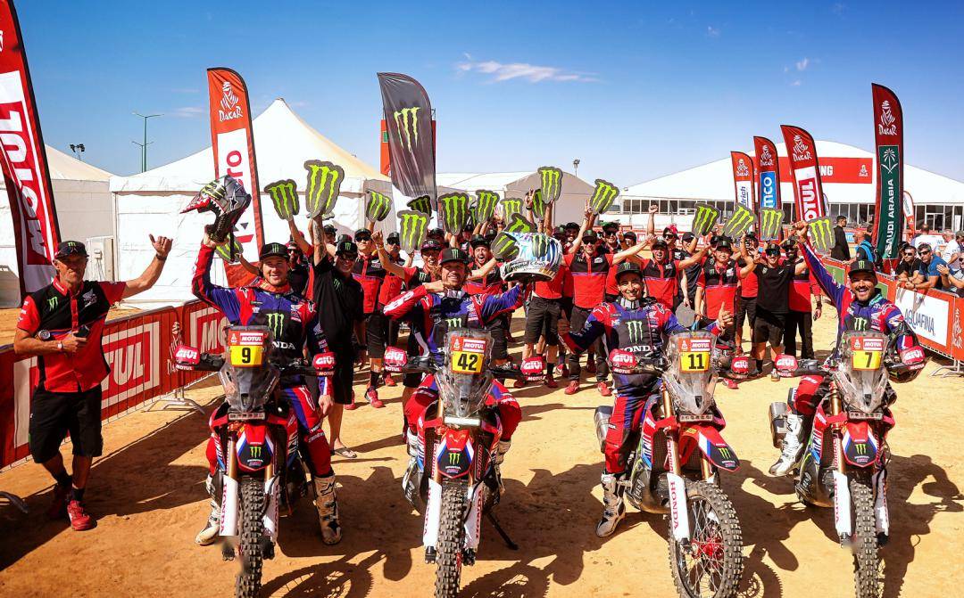 2024 达喀尔拉力赛,honda crf 夺得摩托车组冠军_赛段_来自_比赛