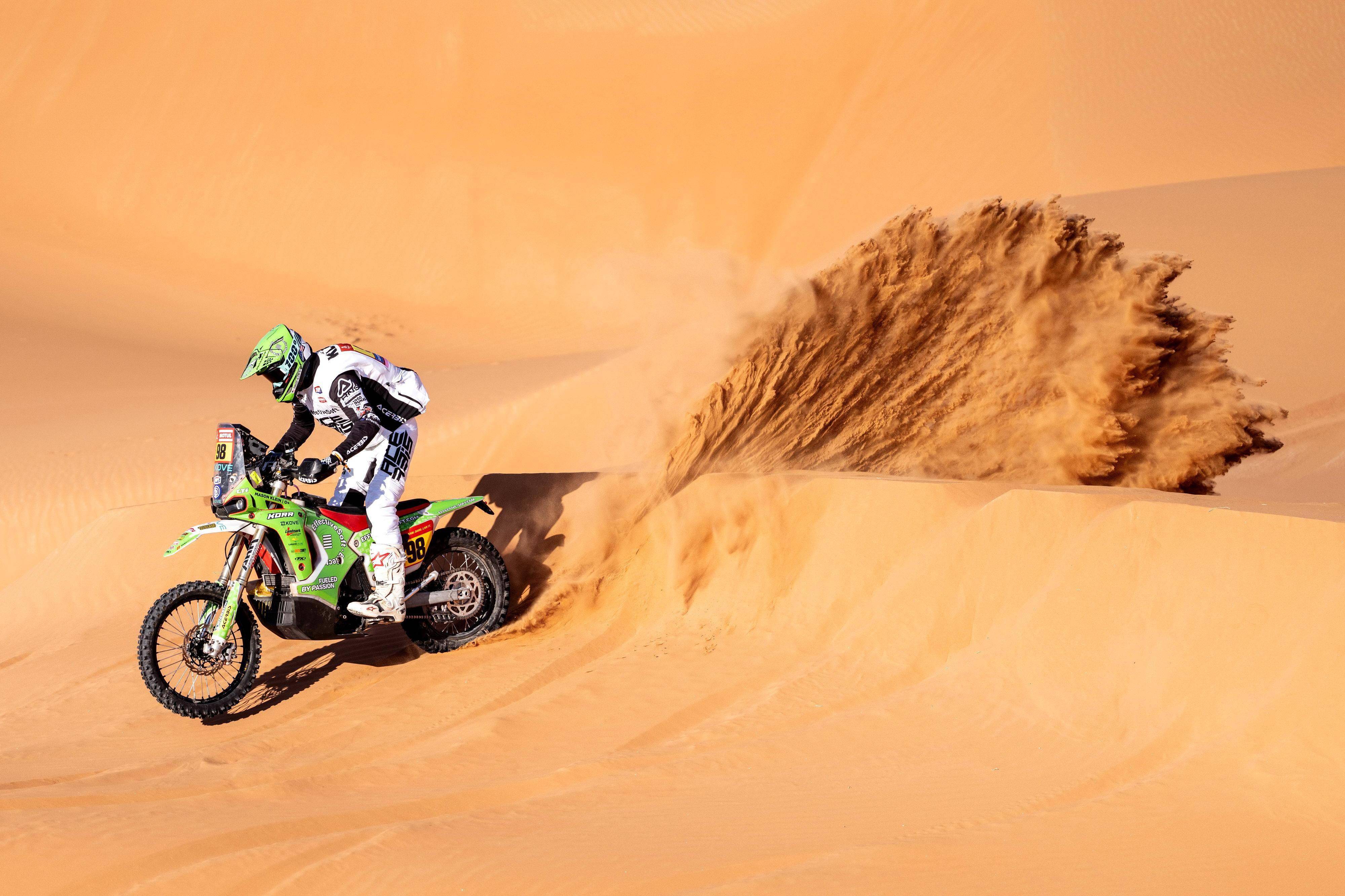 2024 达喀尔拉力赛,honda crf 夺得摩托车组冠军_赛段_来自_比赛