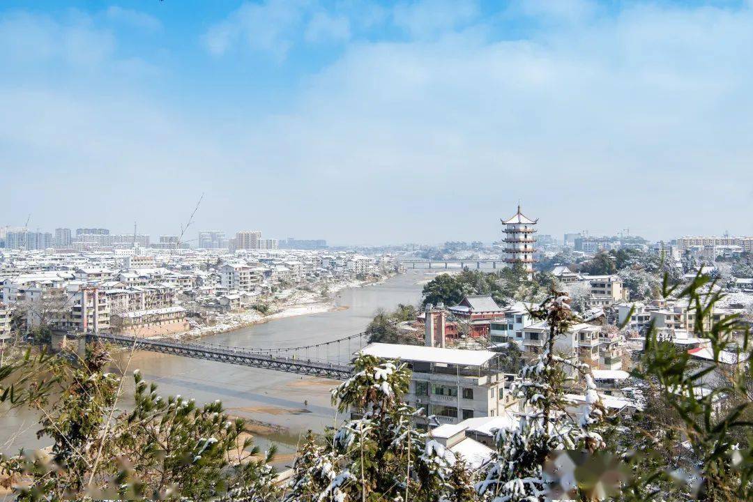 雪后的南丰,好美!