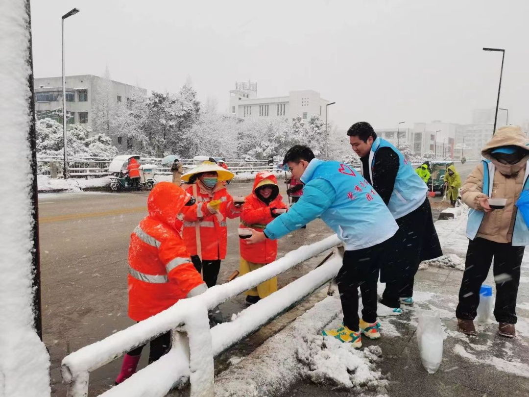 以雪为令、迎寒而上，宜春青年这样做……_团组织_活动_积雪