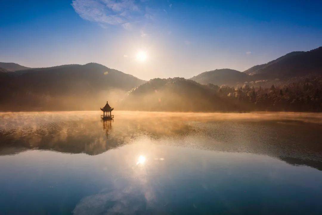 日照江河风景图片图片