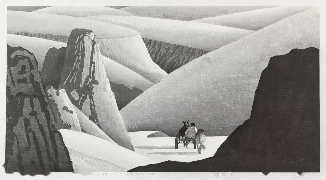 【优秀版画】作品欣赏_cm_水印_木刻