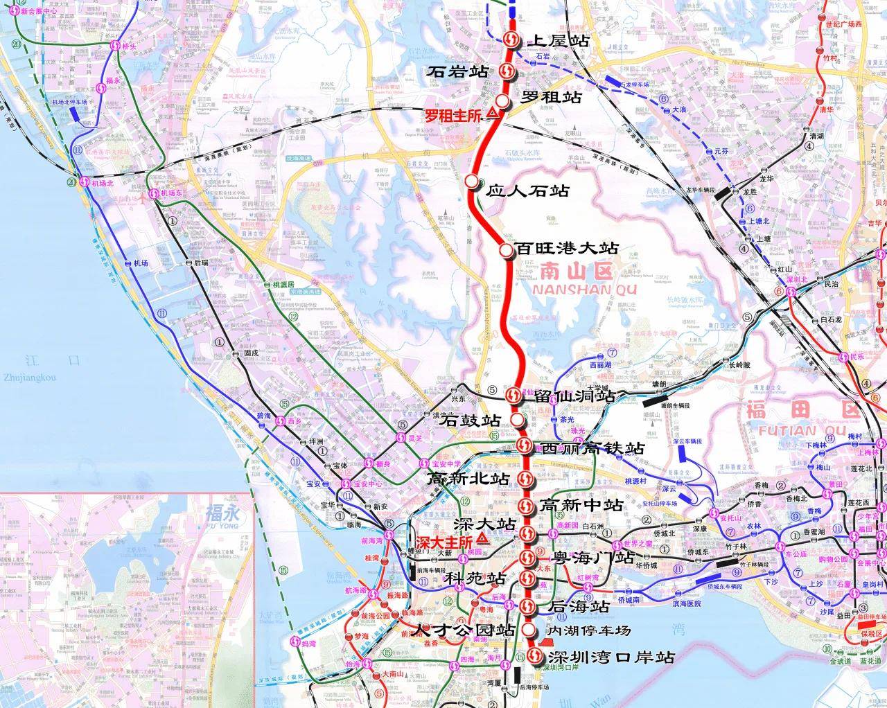 深圳地铁13号线开通图片