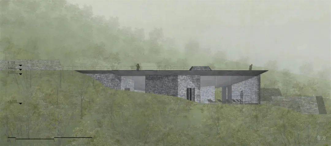 建筑立面05游泳爱好者的狂欢:阿伦达尔滨海浴场更新▲建筑全貌海边