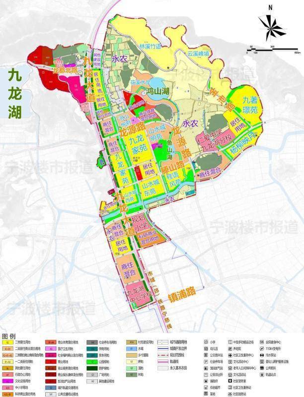 九龙湖未来五年规划图图片