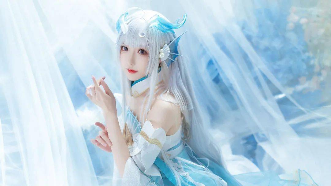67cosplay丨王者荣耀西施游龙清影,龙珠为契,此心不渝_摄影_蜻蜓