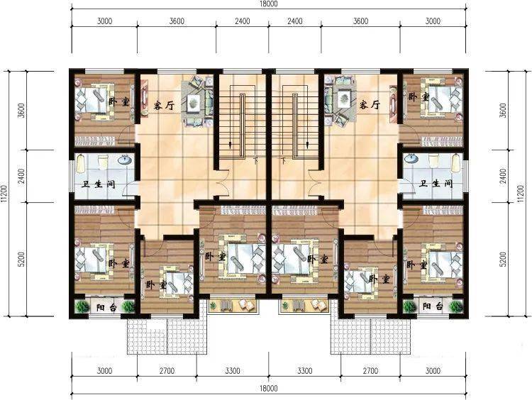 99套最新爆款二层兄弟双拼别墅,2024年新款二层农村兄弟双拼自建房