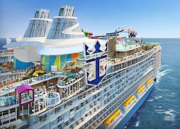 世界最大邮轮"海洋偶像"号开启处女航,由足球明星梅西命名_加勒比海