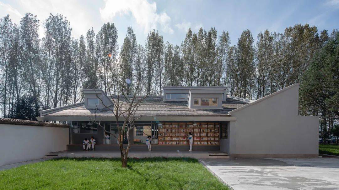 希望工程—陕西乡村的低碳校园图书馆