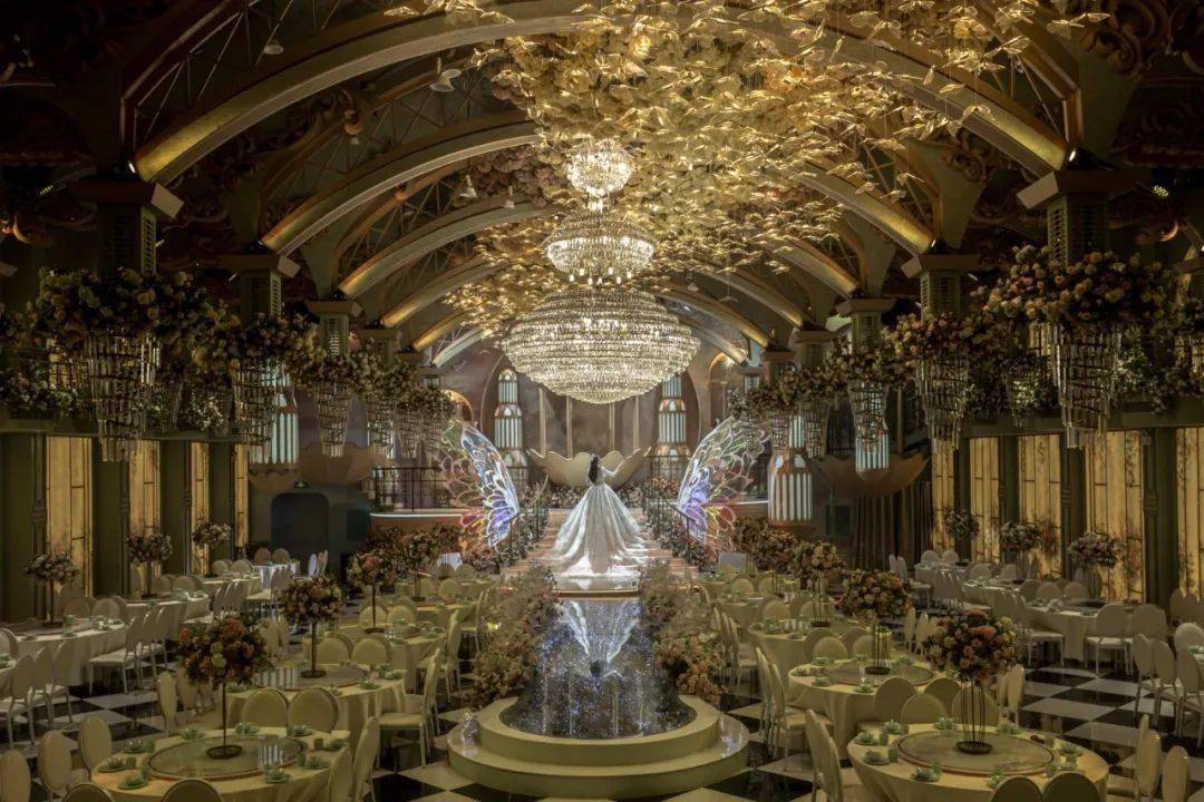 宫设design|株洲时光里宴会厅升级解析_空间_色彩_设计