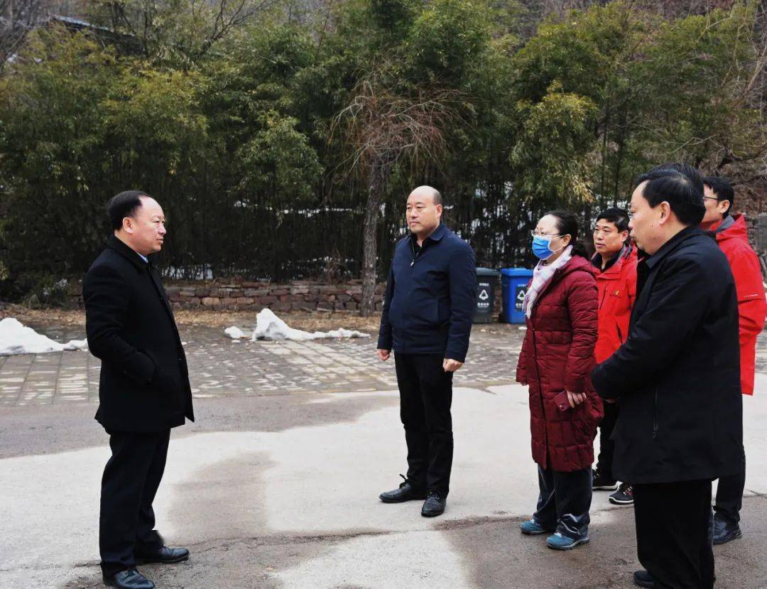 洛阳文化旅游投资集团党委书记,董事长张秀峰到龙潭大峡谷景区检查
