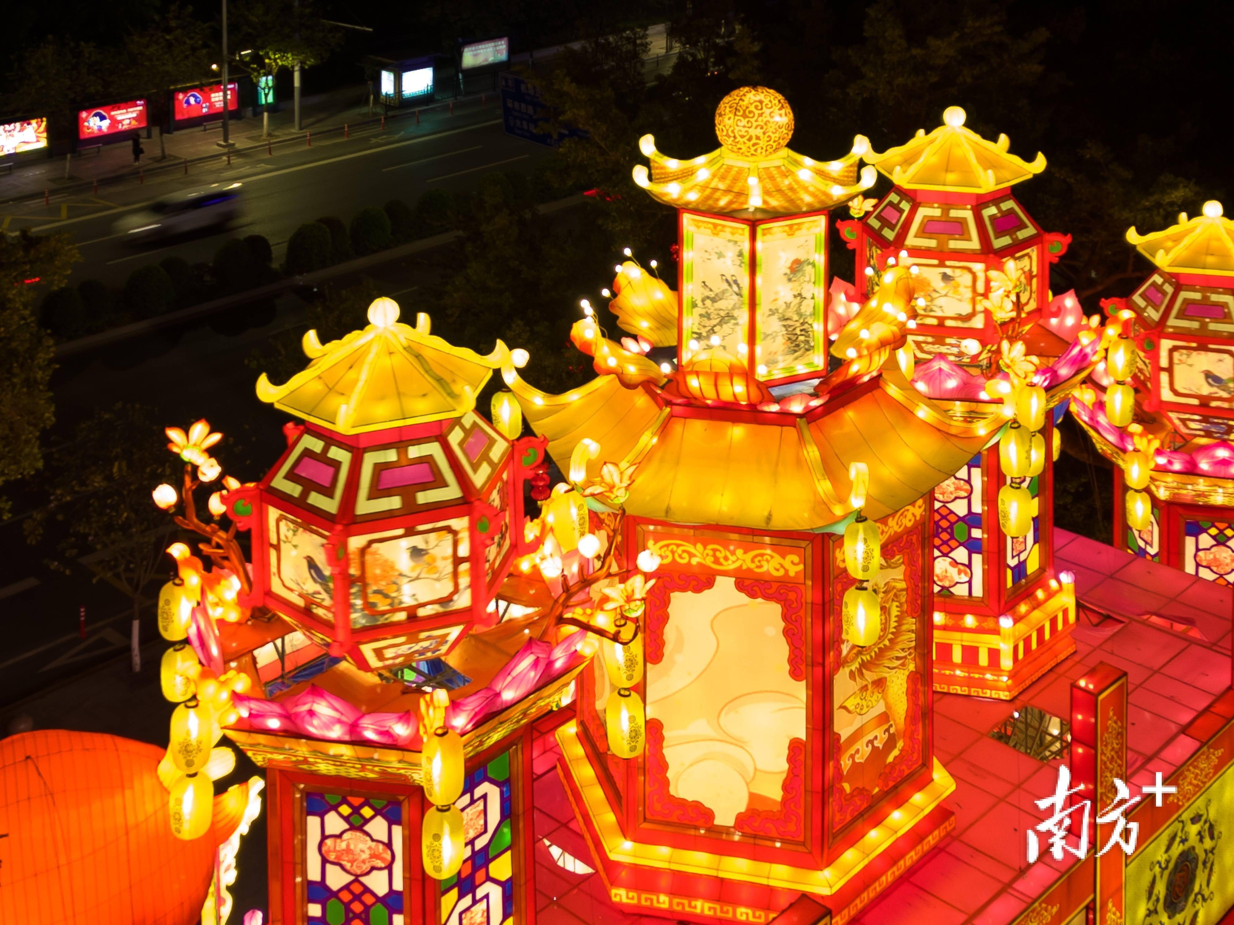 视频|花灯点亮广州,唤醒年味dna_灯会_越秀公园_越秀山