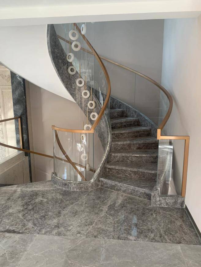 十四种石材弧形楼梯样式,来看一看!