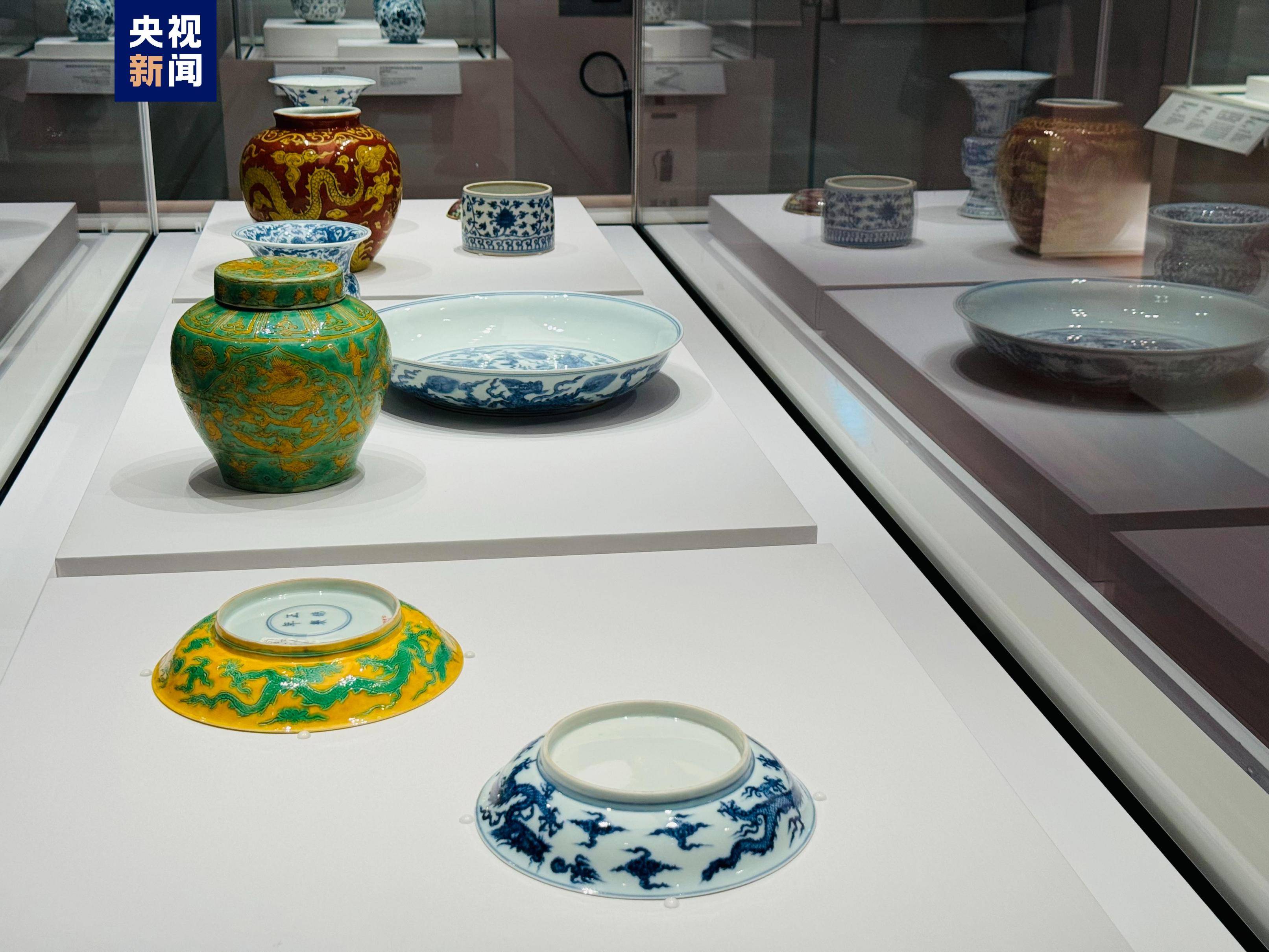 香港故宫文化博物馆展出8组"龙"文物_来自_展品_马媛