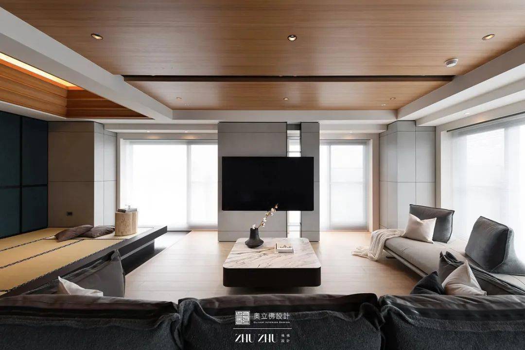 海港350㎡大宅,打造安缦酒店风格的沉静之美_设计_日式_女儿