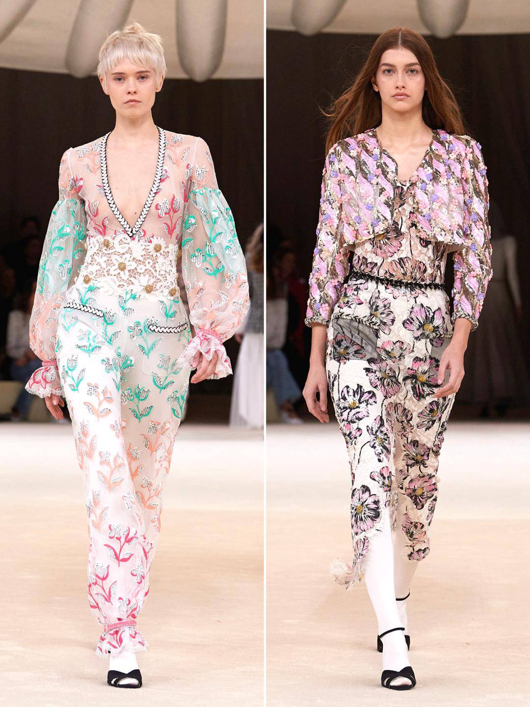 本季香奈儿高定秀,源于一颗遗失的钮扣_刺绣_系列_外套