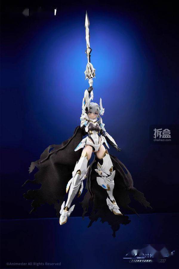 大漫匠 白龙骑士 加拉哈德 1/12可动机娘光翼人偶