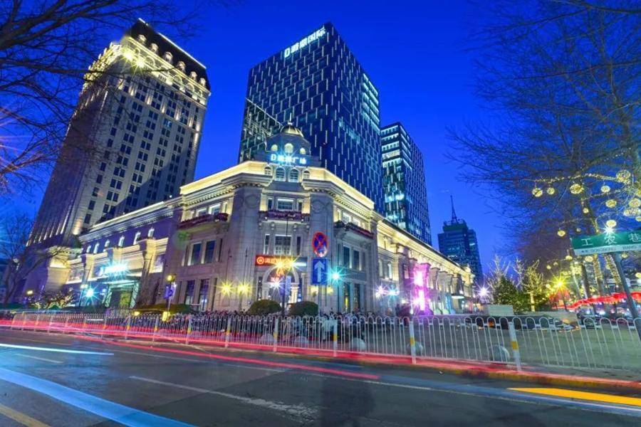 潞州区夜景璀璨年味浓_城市_气息_节日