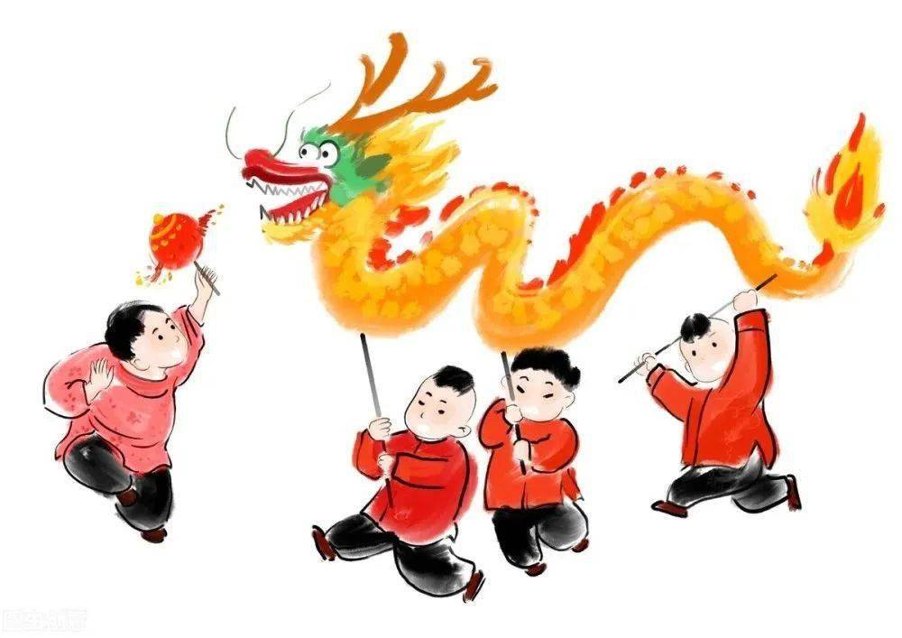 罗泉龙灯邀您共贺新岁_古镇_高台_蛟龙