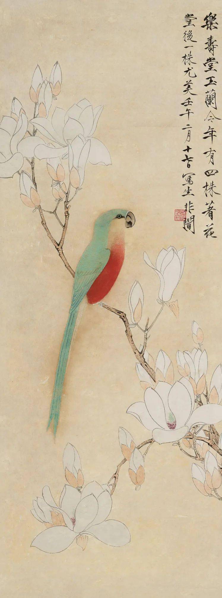 丹青妙化|"京派"工笔花鸟大师——于非闇