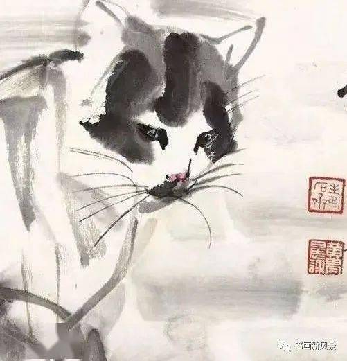 大师国画大写意猫图片