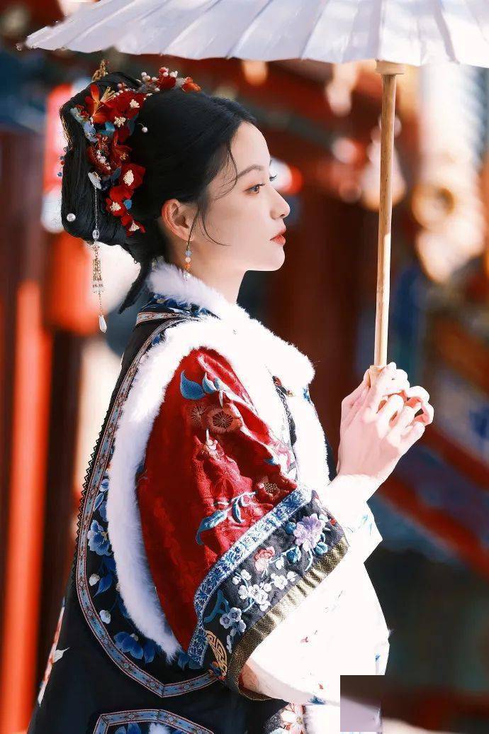 冬日古装扮相_图片_孔雪儿_来源