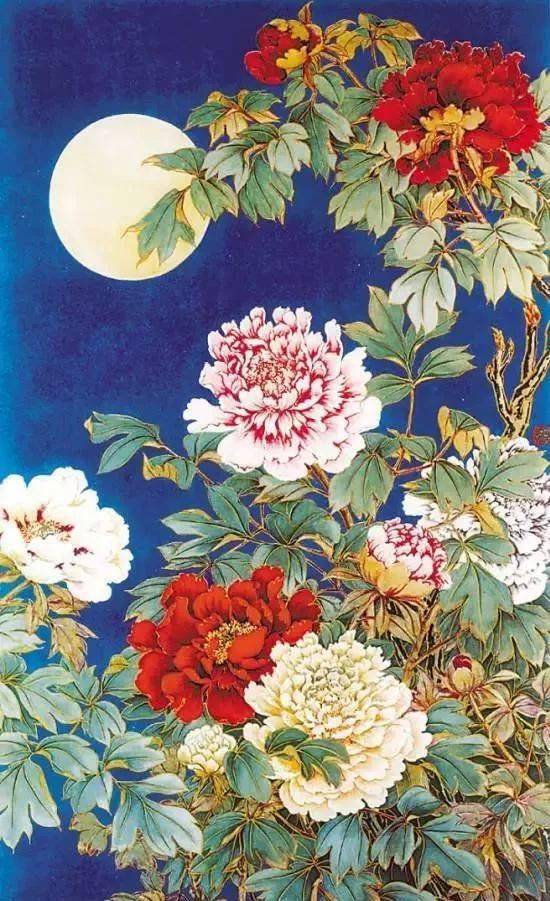 十大名家画牡丹:雍容华贵,群芳争艳!_昙花_波罗蜜_般若