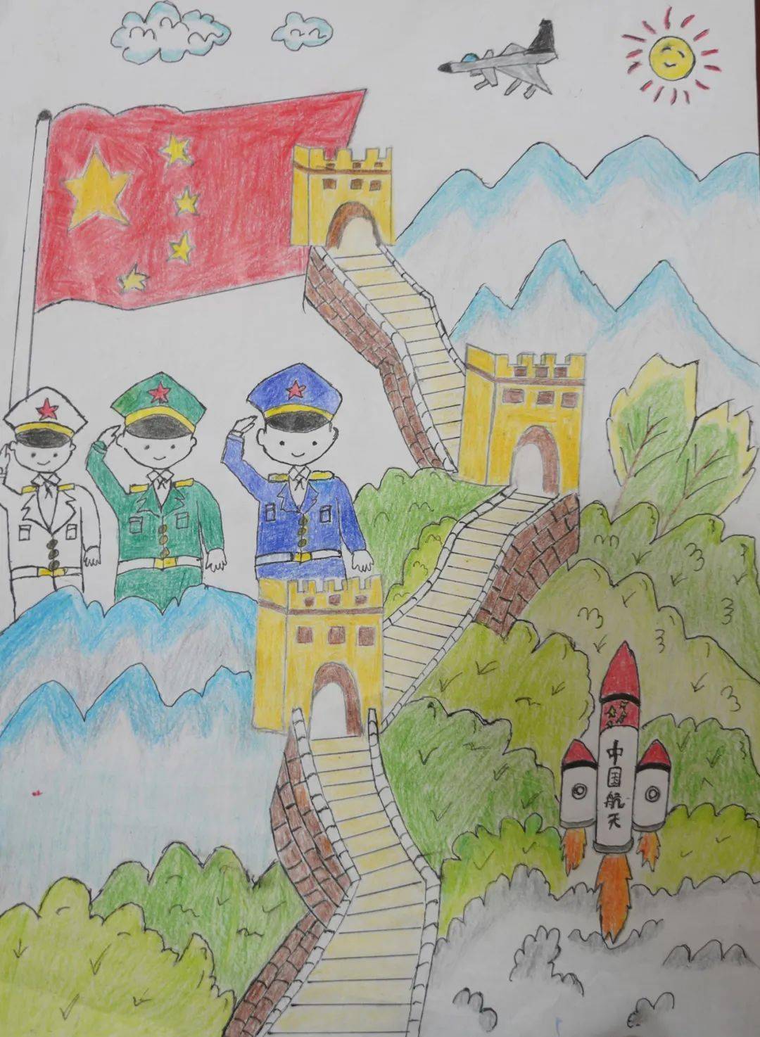 一笔一画描绘壮美山河一字一句写满崇敬关怀近日,新疆某部官兵收到了