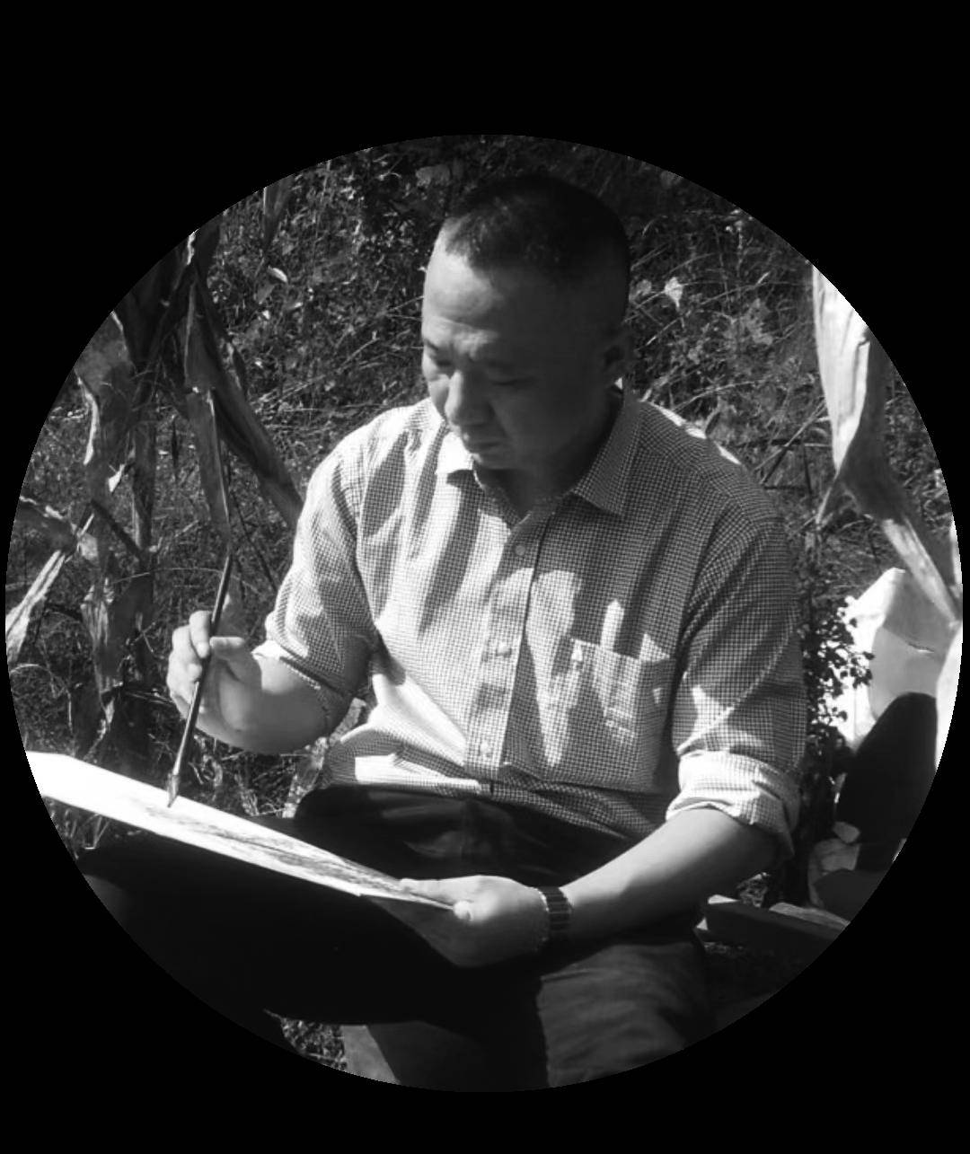 画乡吟赏 | 当代山水画家作品展_cm_浙江省_纸本