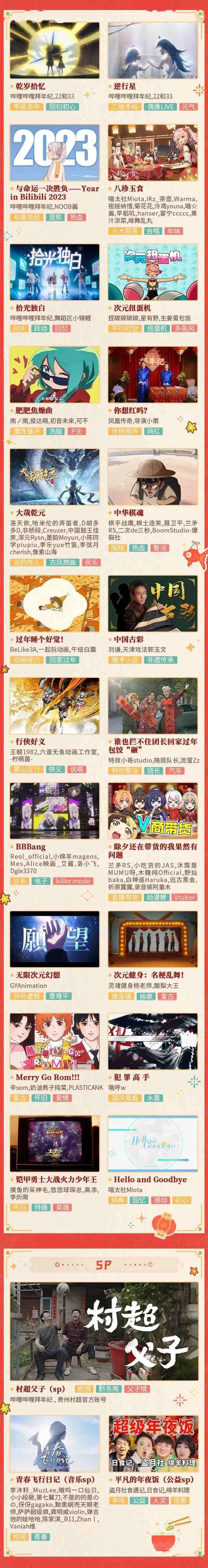 2024哔哩哔哩拜年纪 b站年度盛事约定你 | 2月9日19