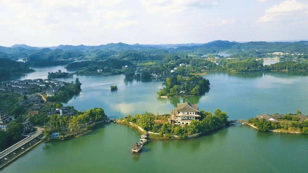 "香溪谷一万峰山一赤城湖"生态文化长廊精彩亮相_蓬溪县_山水_一体