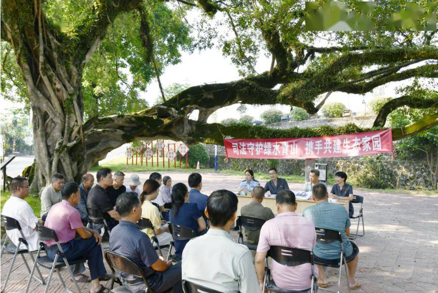 長安實踐 | 圓潤相濟 做特色圩鎮的法治守護者_浮山