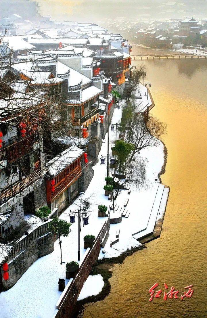 湘西雪景图片图片