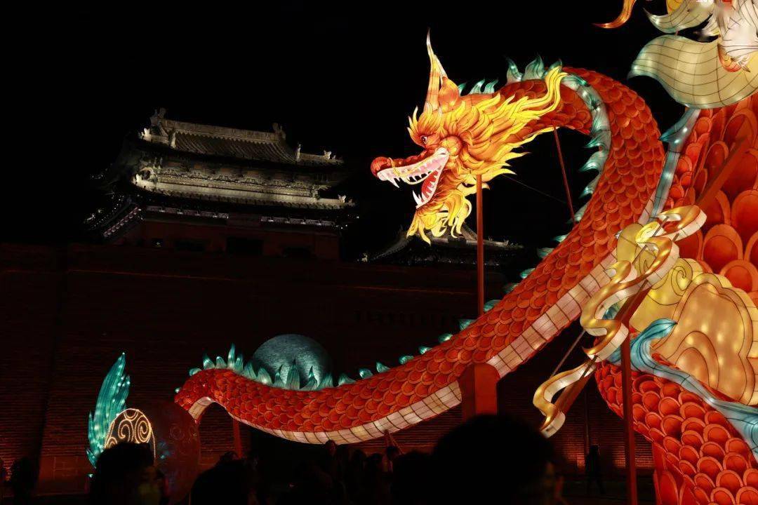 大同灯会现场高清美图来啦~_活动_灯组_北魏