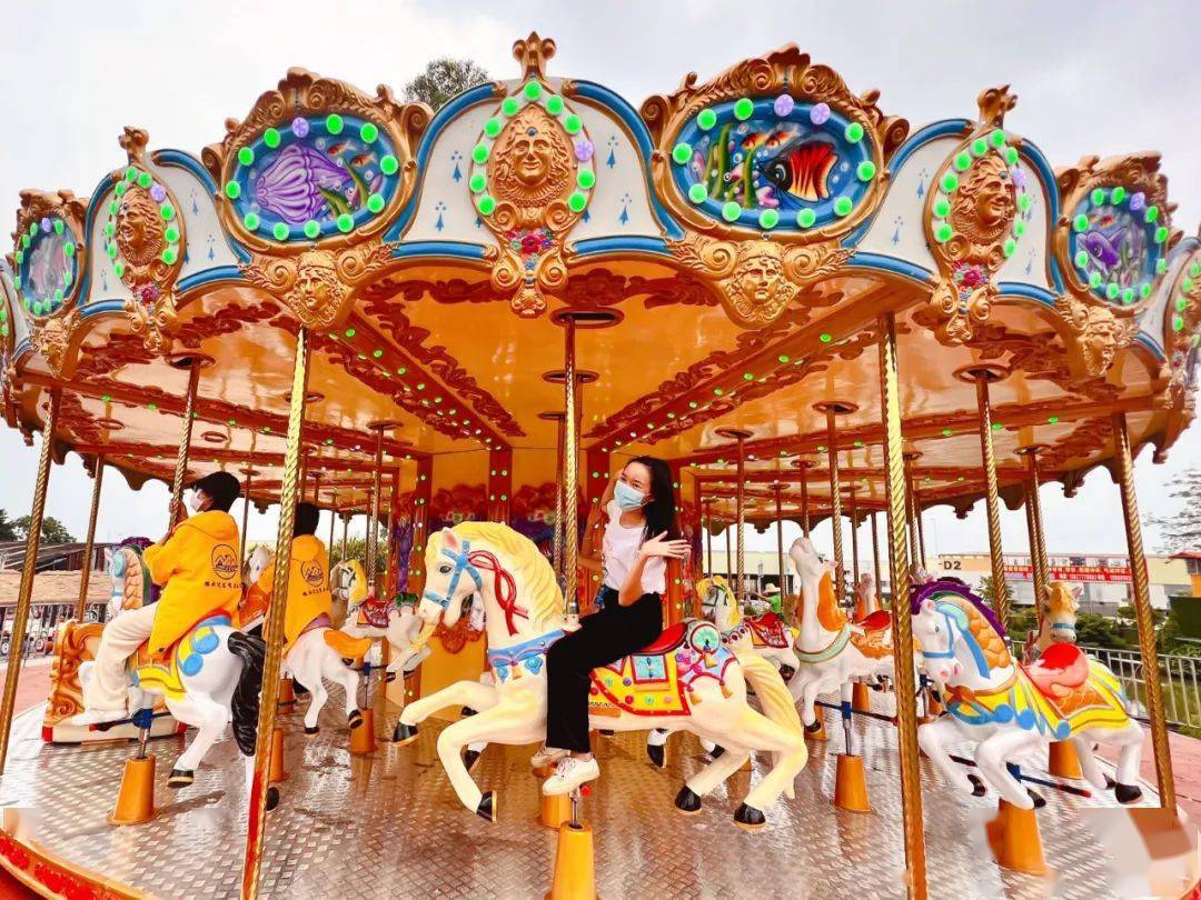 摩天轮,旋转木马超出片!过年就来丹灶→_佛山_小寨_景区