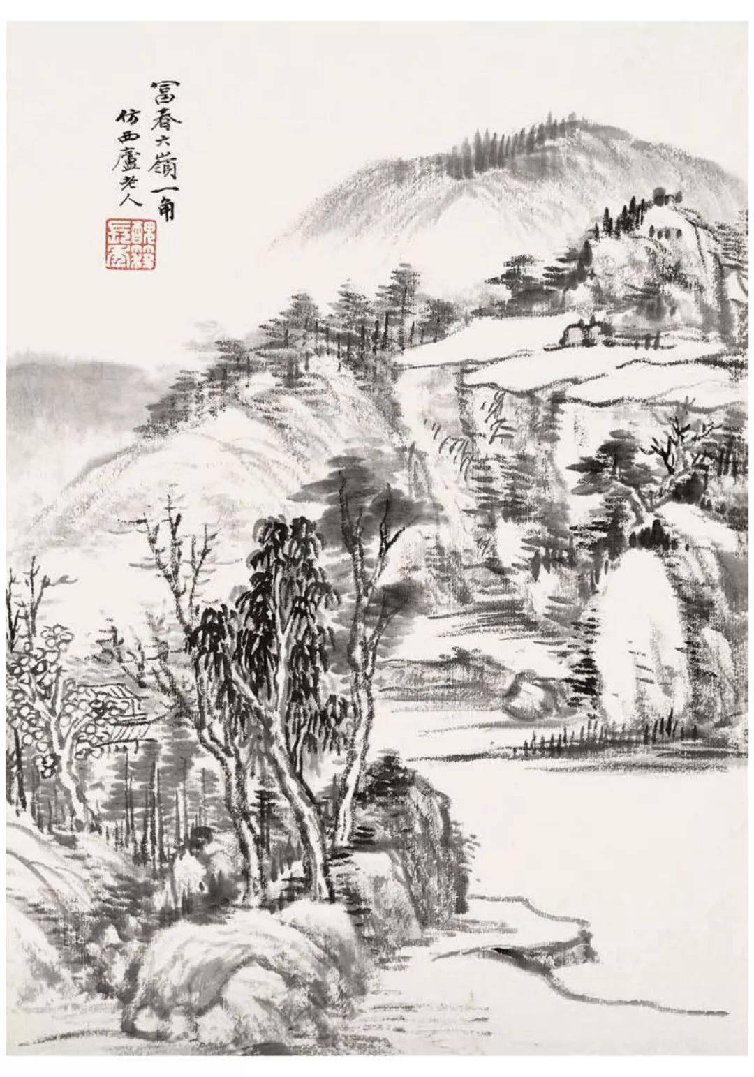 吴湖帆册页百幅,清逸灵秀