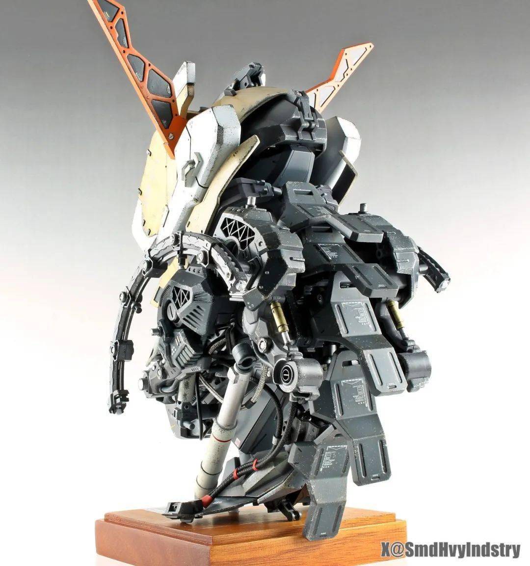 代哥不出自己搓,下田重工业自制1/35古辛重锻型头像_公众_机体_来稿