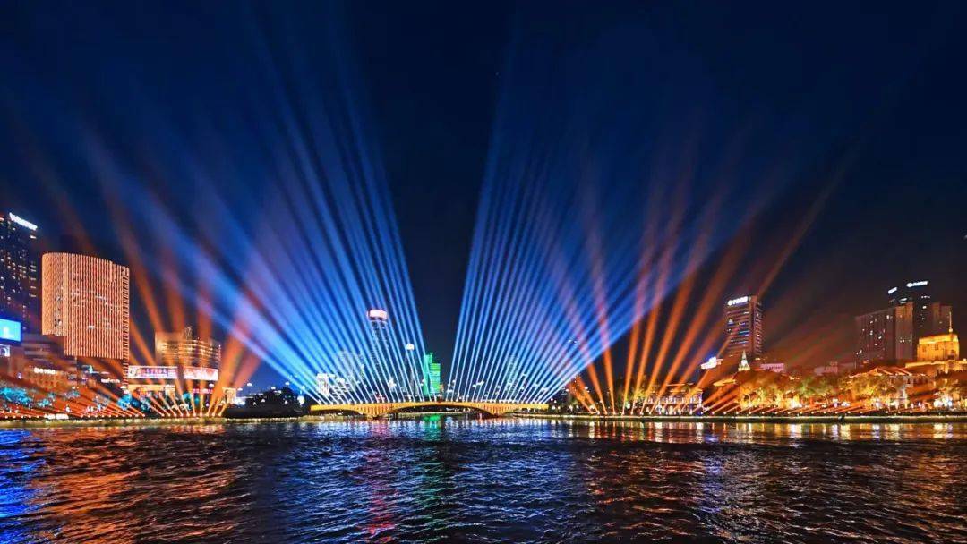 宁波"三江六岸"全新夜景点亮