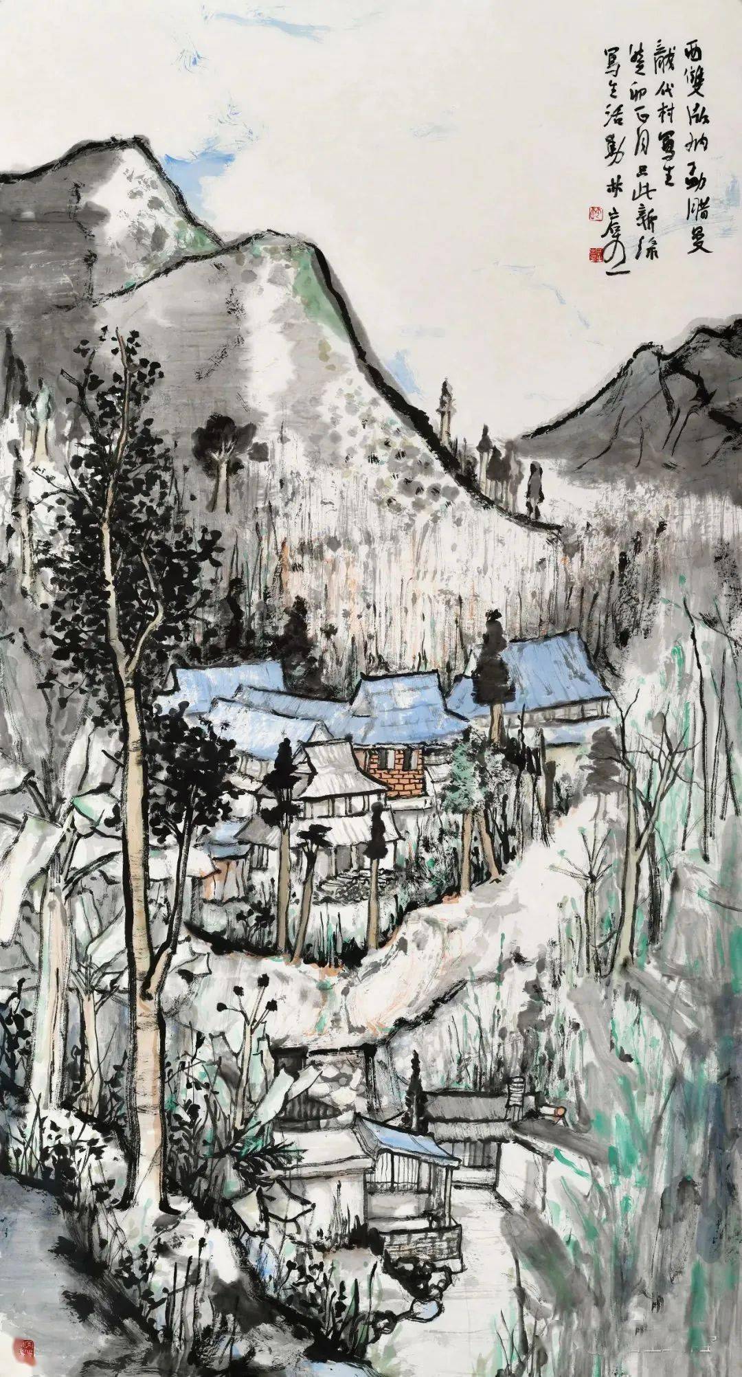 八雅轩丨【八雅轩在线】林容生山水写生