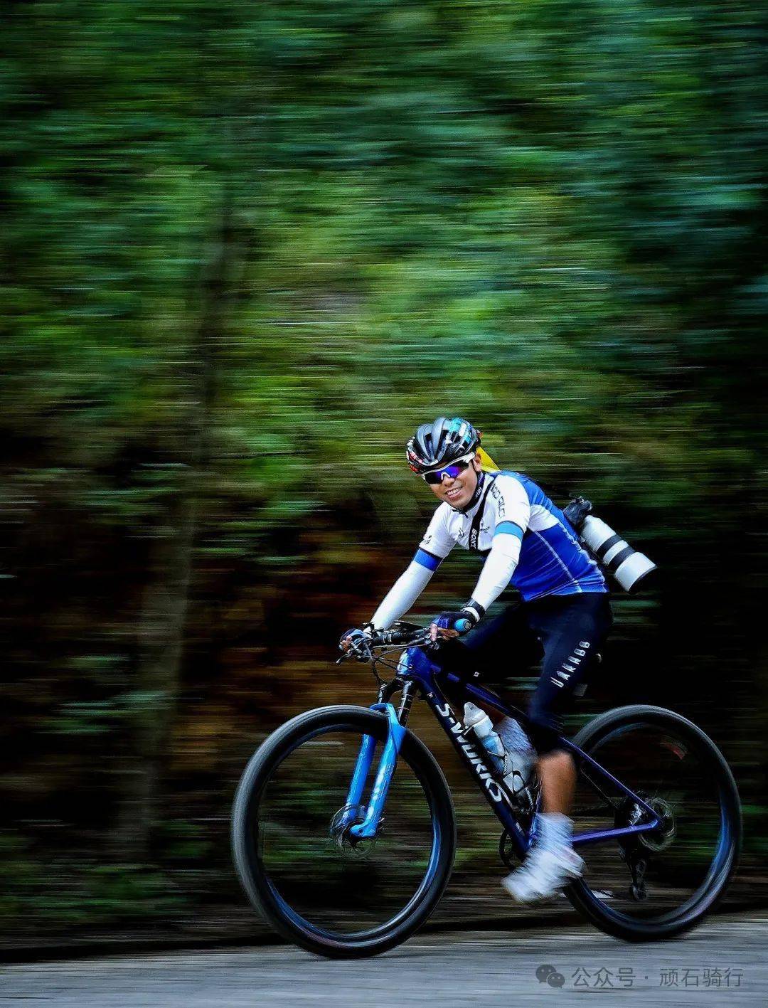 骑行美照欣赏_公园_滇池_顽石