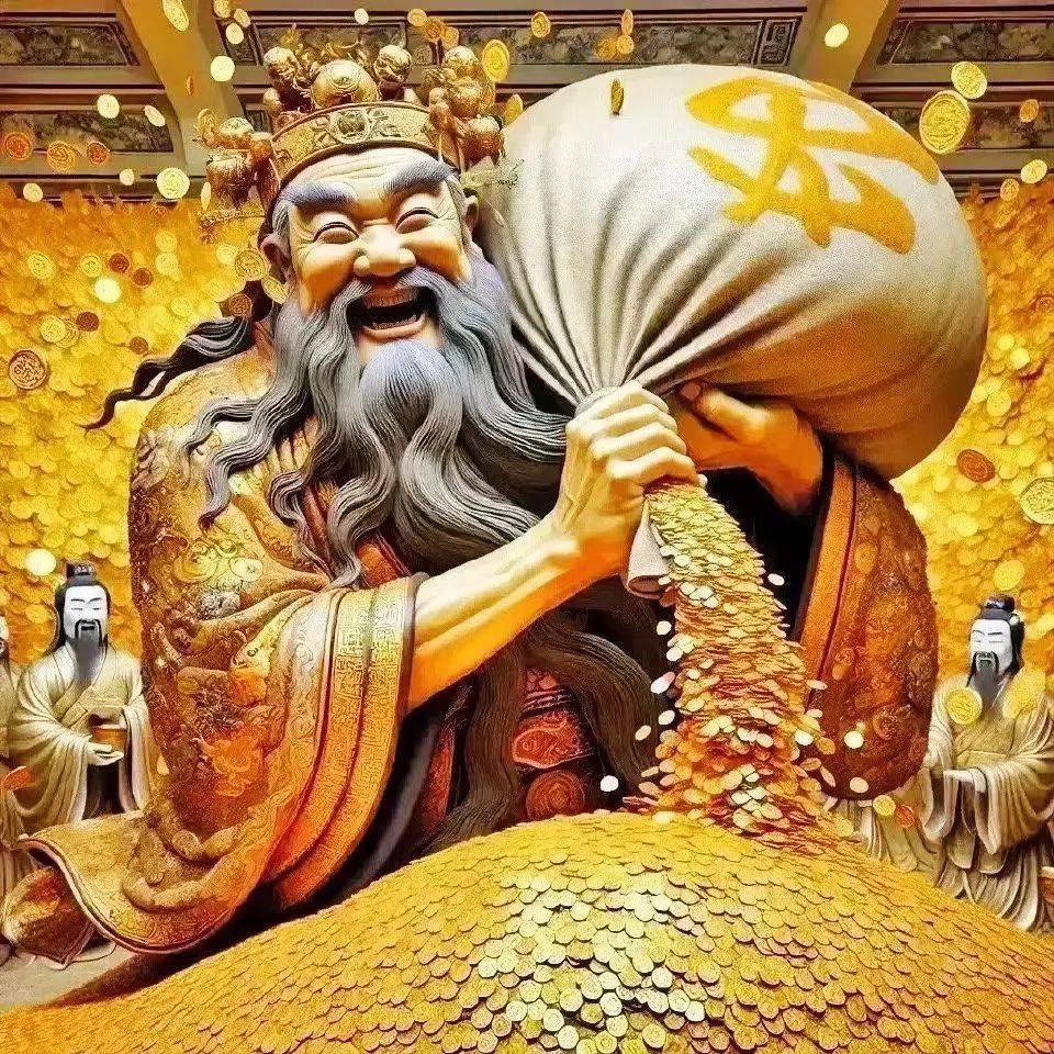 十大财神图片大全图图片