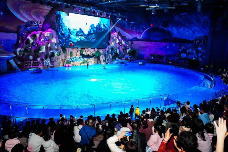 长沙湘江欢乐海洋公园重磅焕新的新春演艺.