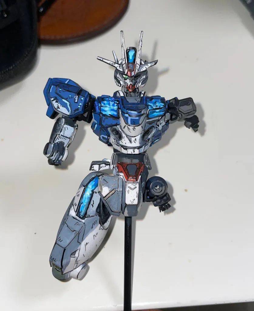 风灵高达修改型人棍场景二次元涂装_公众_模型_来稿