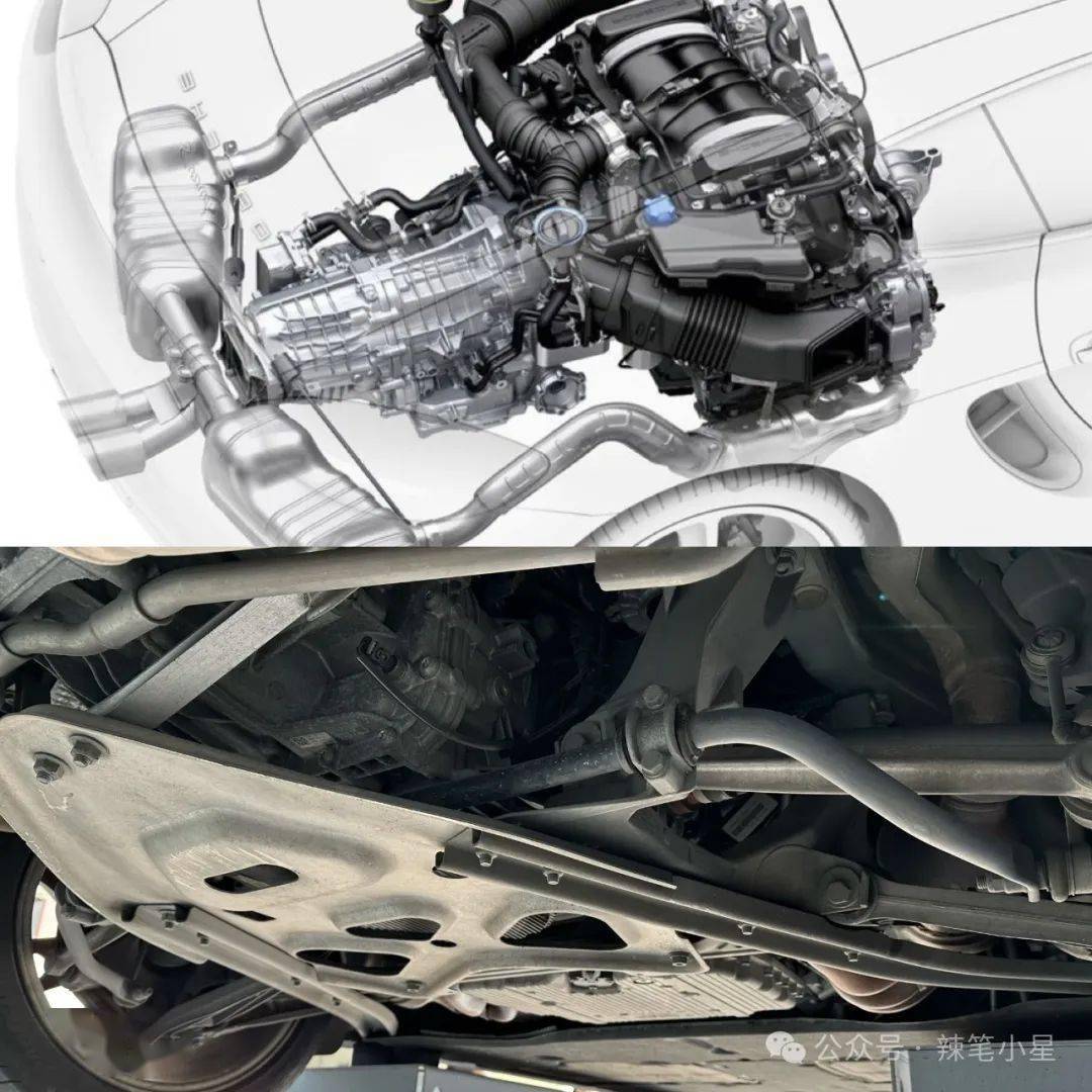 保时捷cayman中置后驱底盘这台代号ma1的2.