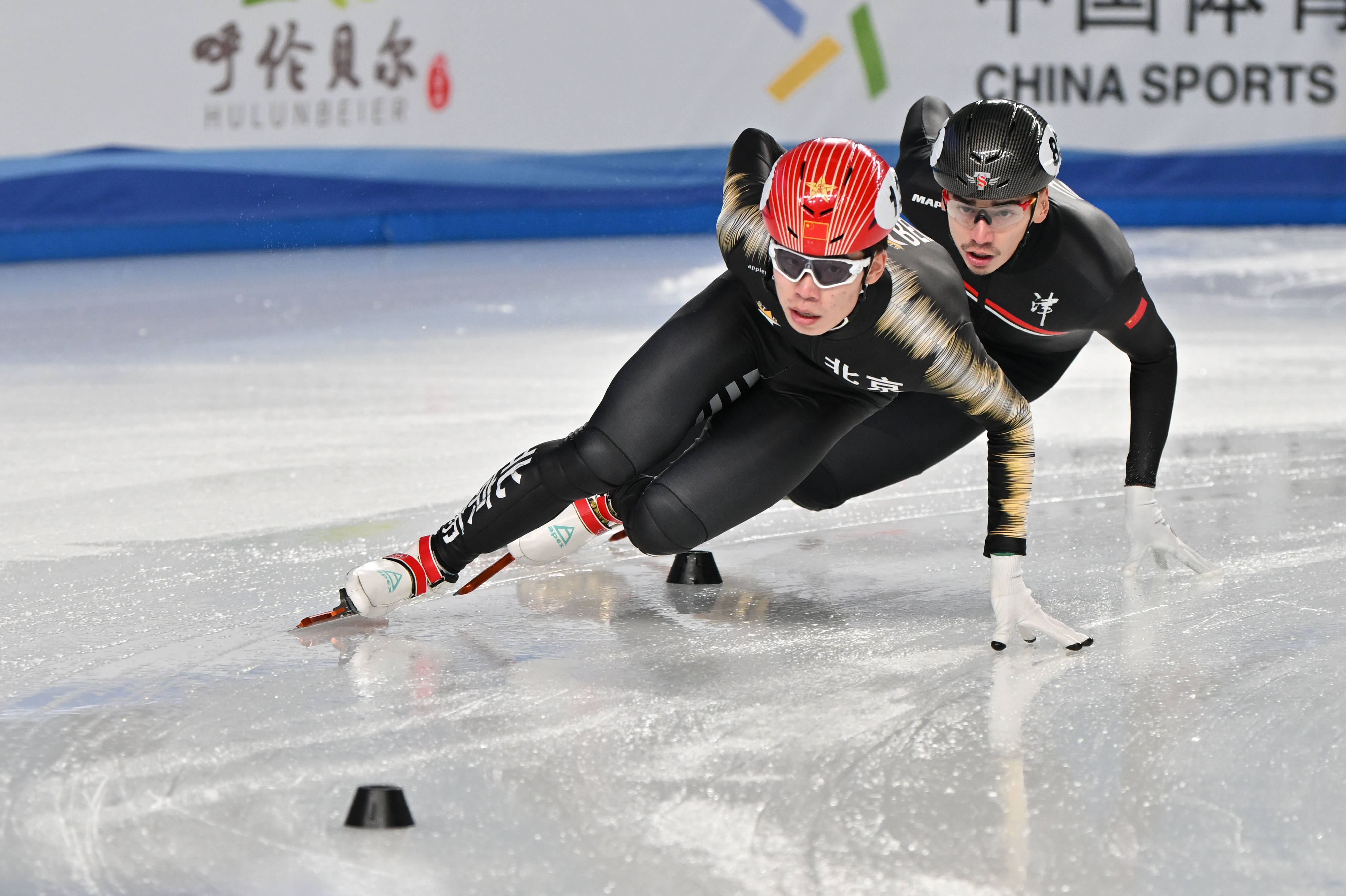 短道速滑预备图片