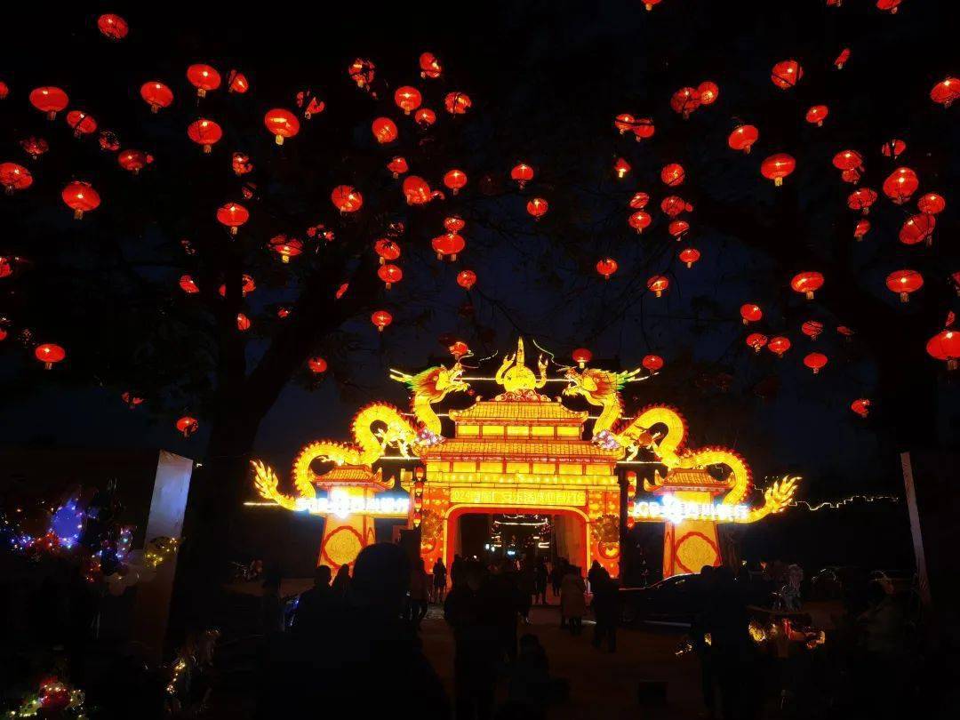 乐活城新春灯会等你来打卡→_广安_游客_展示区