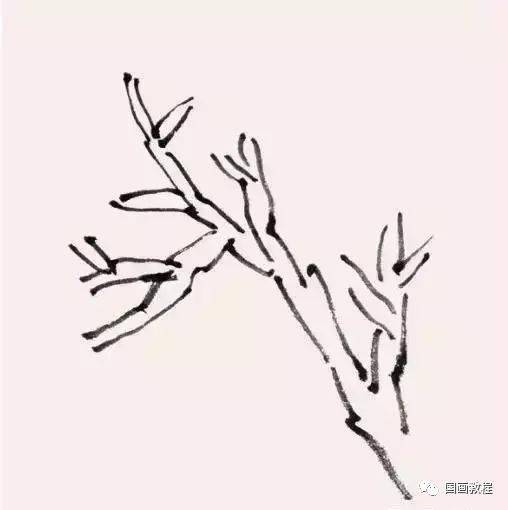 【国画教程】12种点叶入门法,实用好学!_叶子_叶法