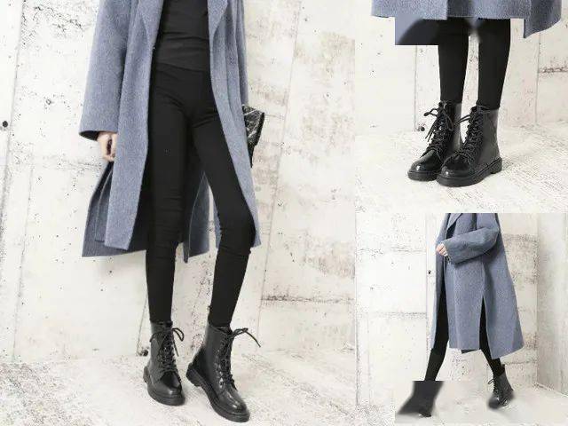 每年都流行的马丁靴,原来这样搭最时髦!_显高_黑色